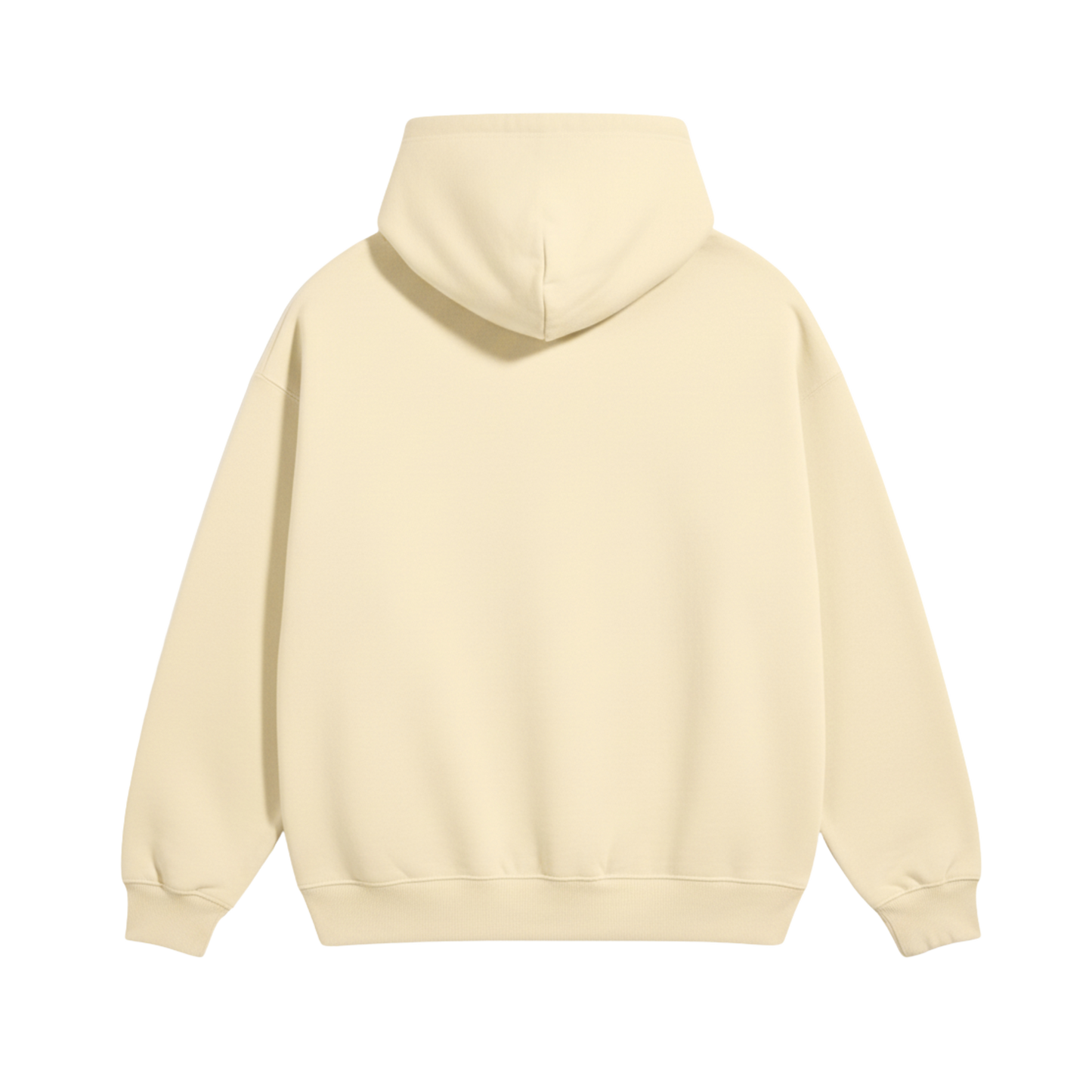 OUTSMOKE HIM (red) - Cream Heavy-Duty Hoodie