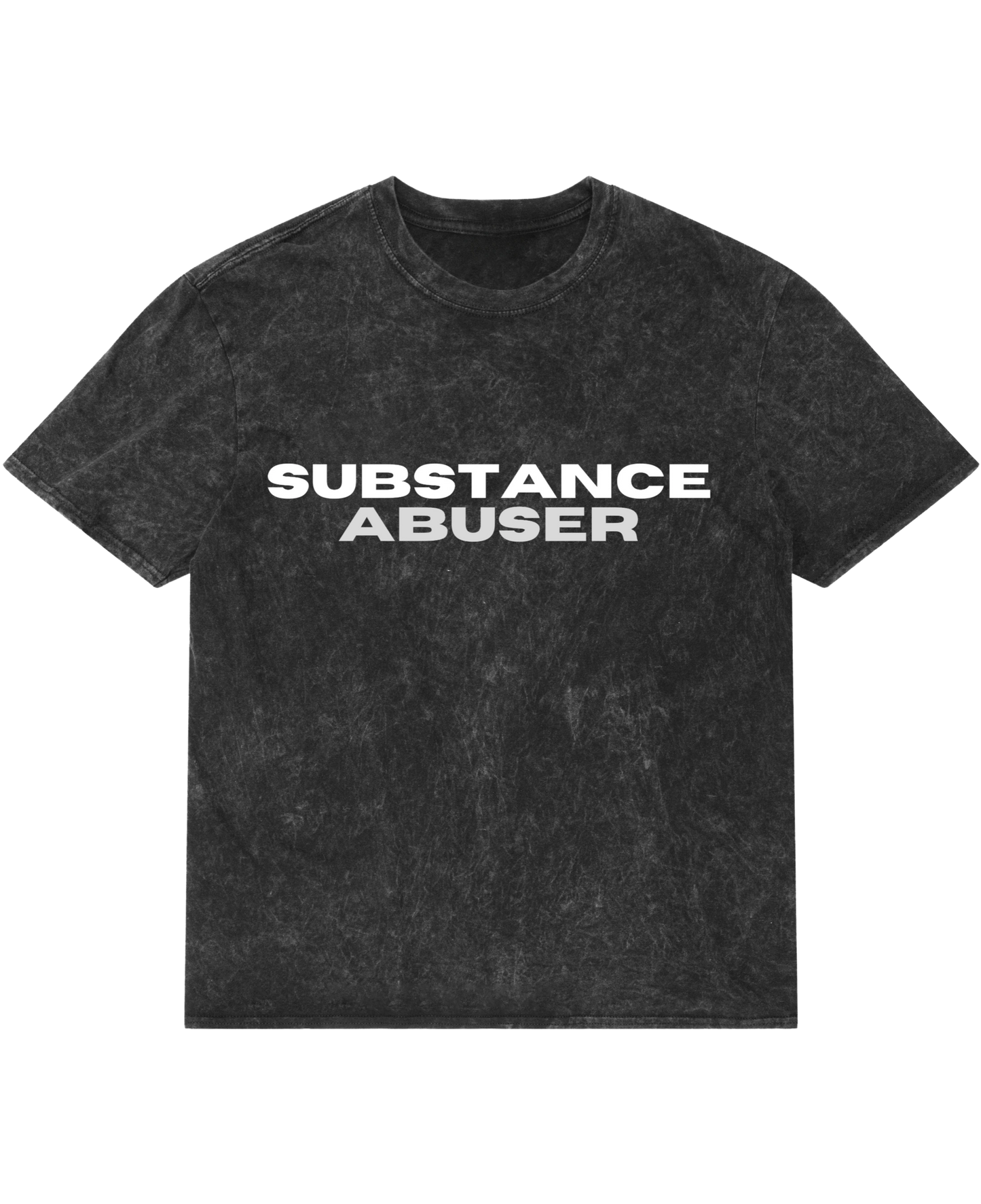 SUBSTANCE ABUSER OVERSIZED TEE (ACID WASH)