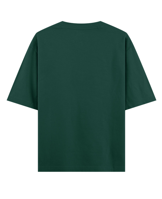 BOY, BYE OVERSIZED TEE (BOTTLE GREEN)