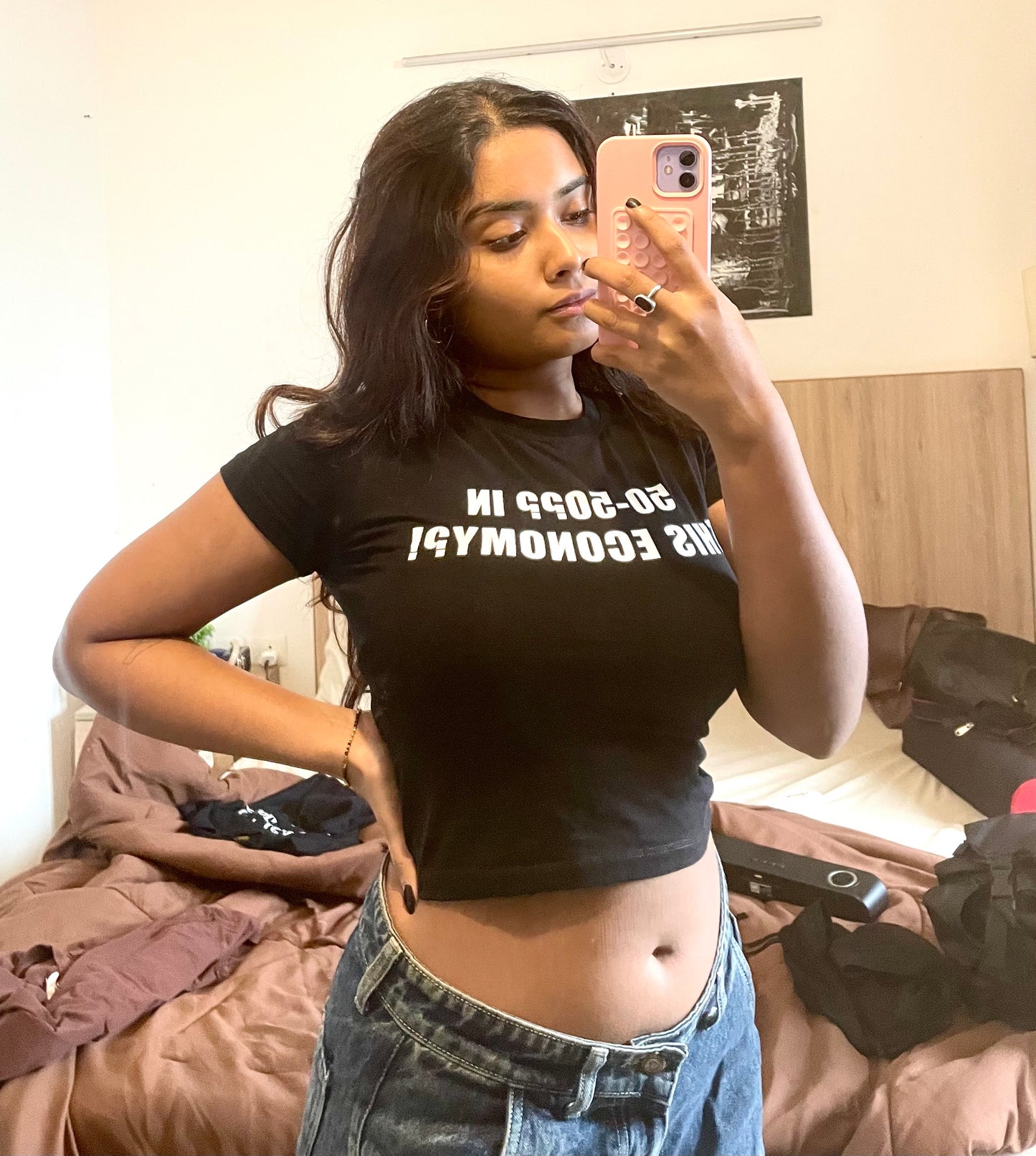50-50?? IN THIS ECONOMY? - Baby Tee