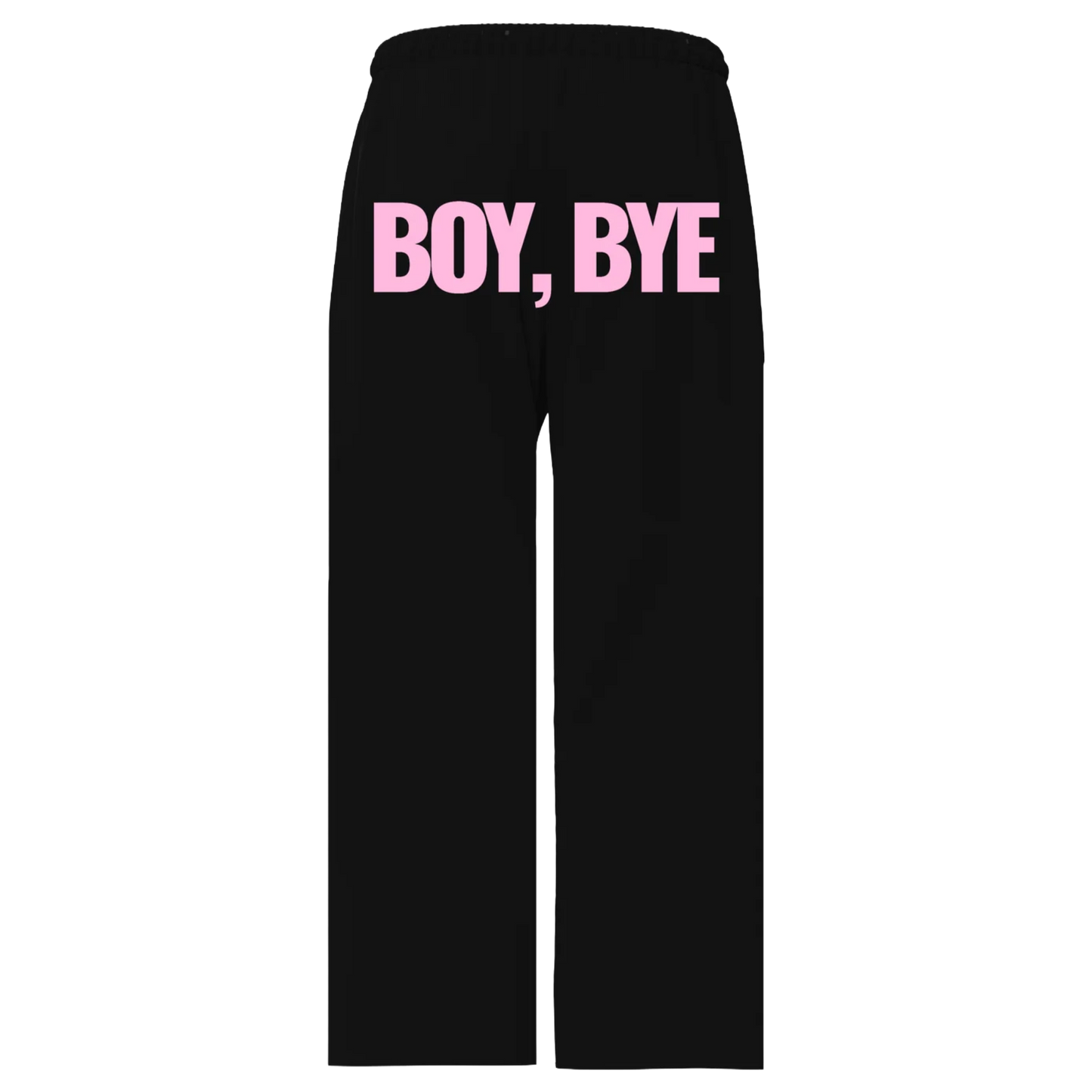 BOY BYE - Black Sweatpants