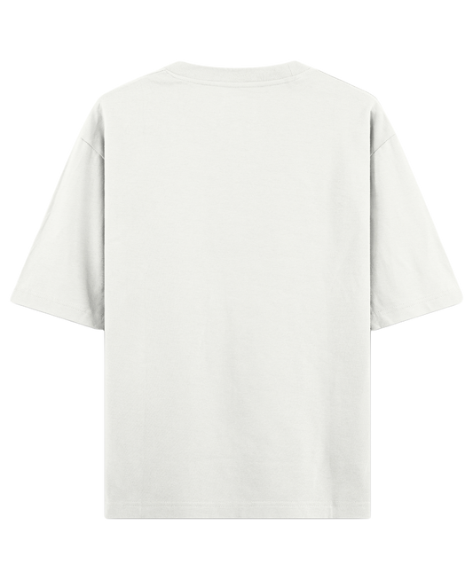 No hobbies, I just make money - Off White Oversized Tee (French Terry)