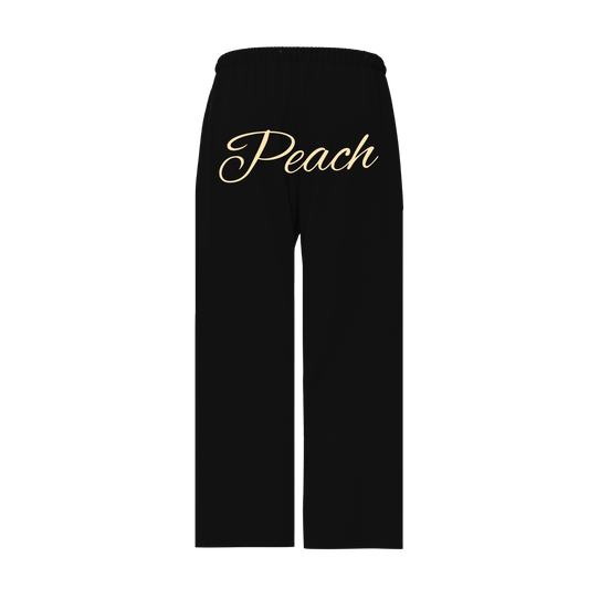 PEACH PANTS (BLACK)