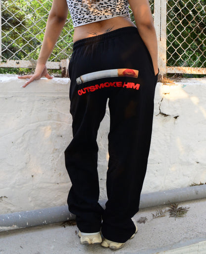 OUTSMOKE HIM PANTS 2.0 (BLACK)