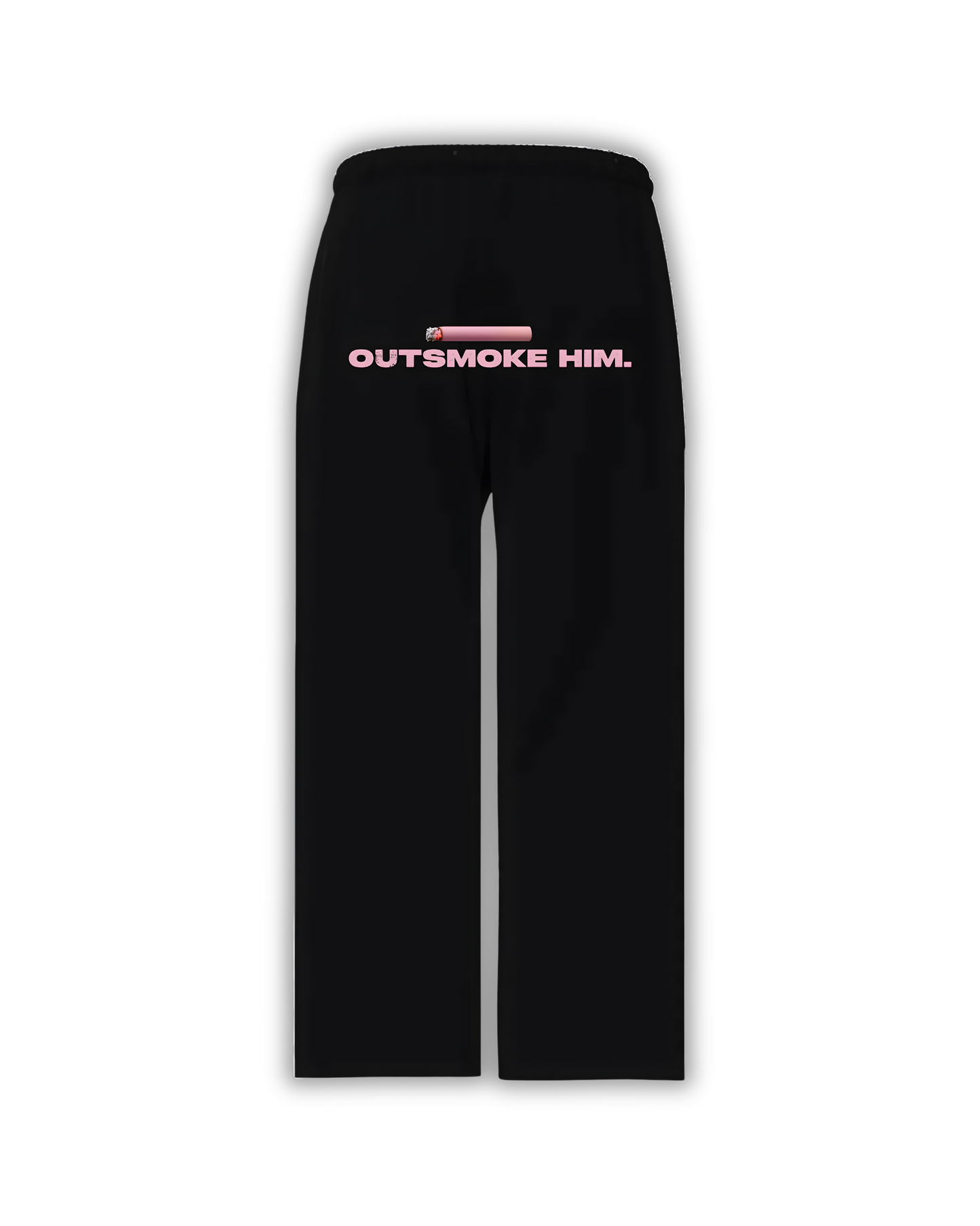Outsmoke Him - Black Sweatpants