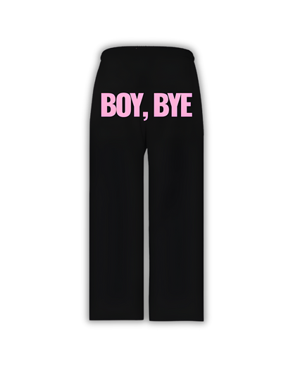 BOY BYE - Black Sweatpants