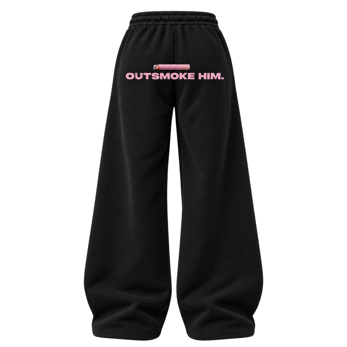 OUTSMOKE HIM PANTS (BLACK) [SALE]