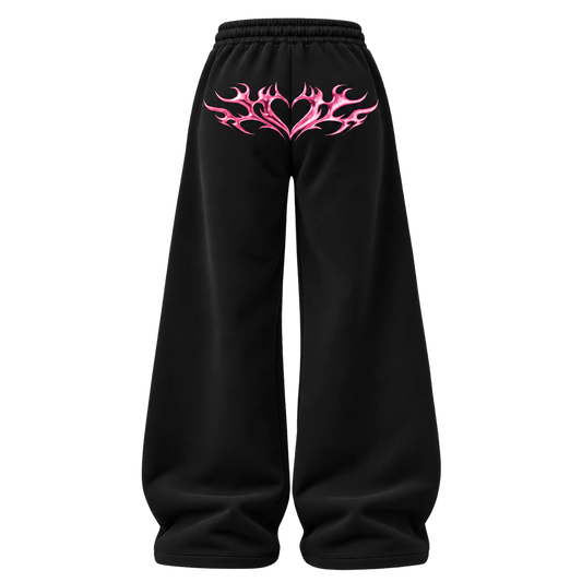 LOVE ANGEL BLACK PANTS