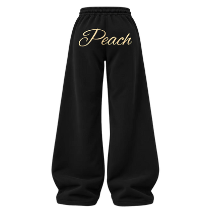 PEACH PANTS (BLACK)