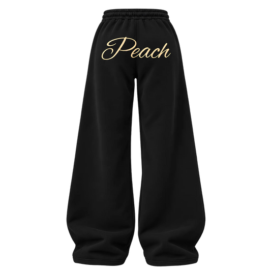 PEACH PANTS (BLACK)