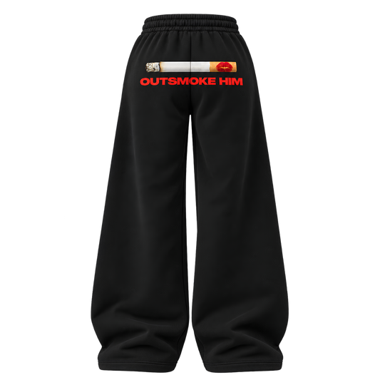 OUTSMOKE HIM PANTS 2.0 (BLACK)