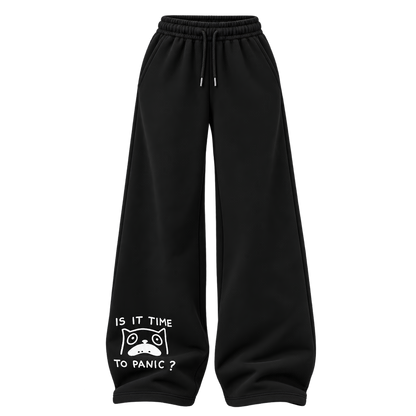 IS IT TIME TO PANIC? PANTS (BLACK)