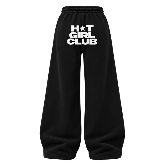 HOT GIRL CLUB PANTS (BLACK)