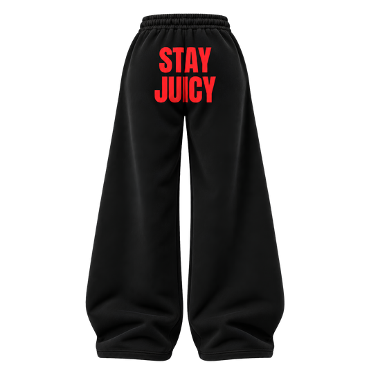 Stay Juicy Pants (Black)