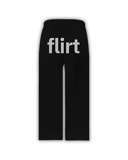 flirt - Black Sweatpants