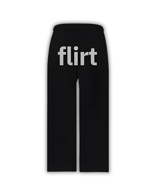 flirt - Black Sweatpants