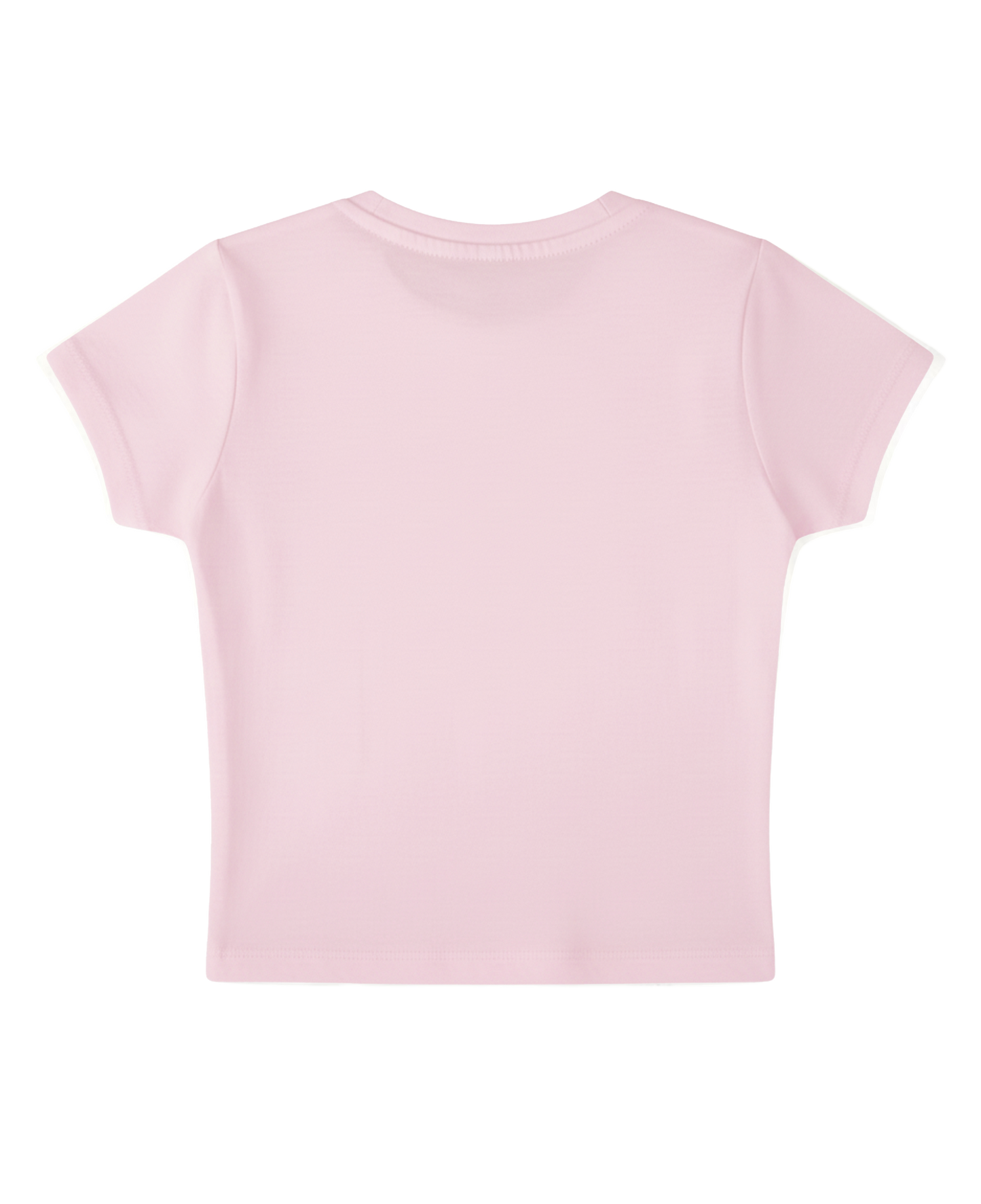 big heart, bigger tits - Pink Baby Tee