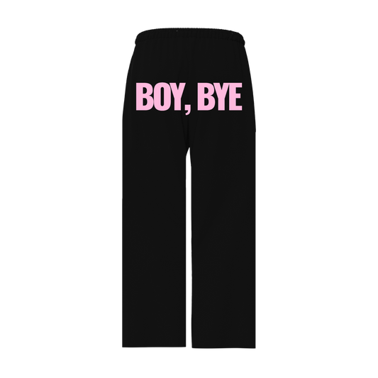 BOY BYE - Black Sweatpants