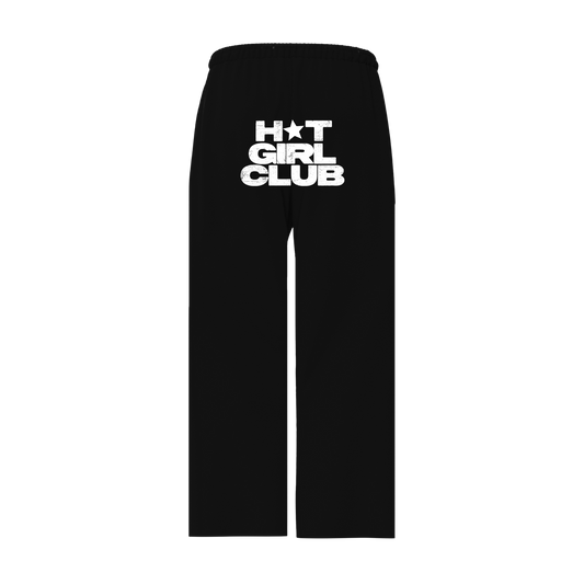 HOT GIRL CLUB PANTS (BLACK)