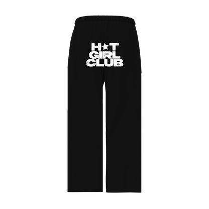 HOT GIRL CLUB - Black Sweatpants