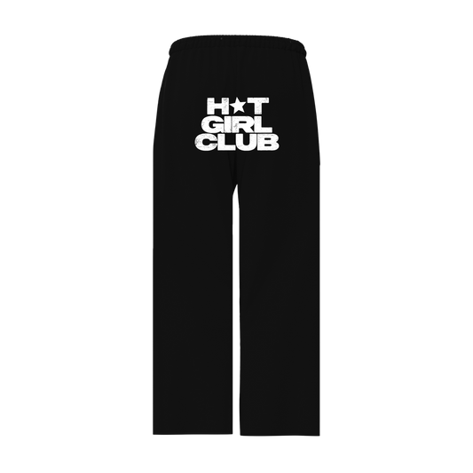 HOT GIRL CLUB - Black Sweatpants (Black Friday Sale)
