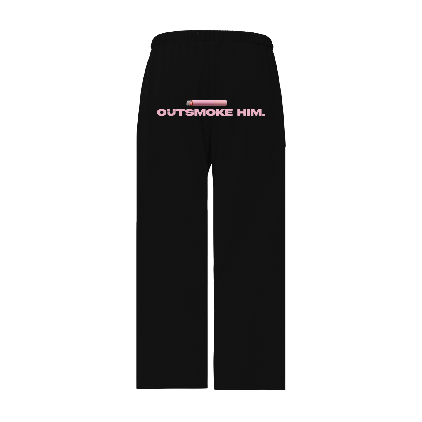 Outsmoke Him - Black Sweatpants