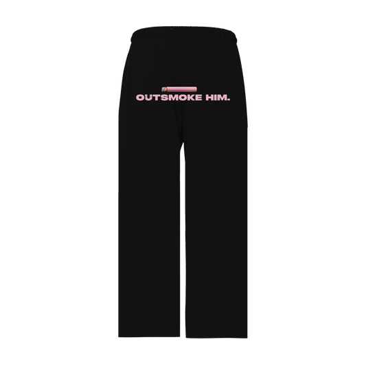 Outsmoke Him - Black Sweatpants