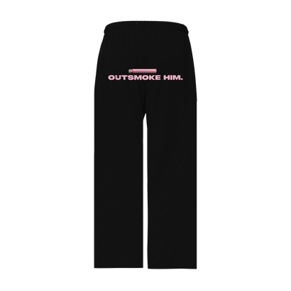 OUTSMOKE HIM PANTS (BLACK)