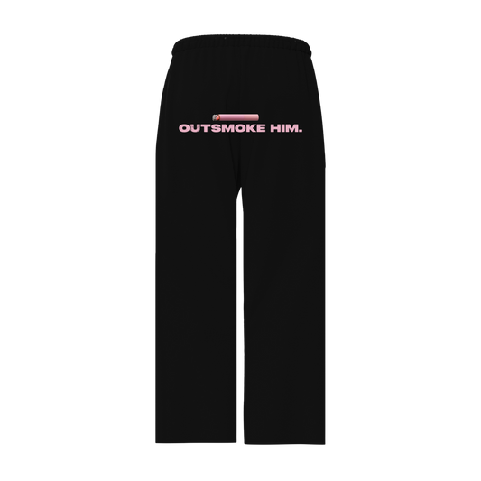 OUTSMOKE HIM PANTS (BLACK)
