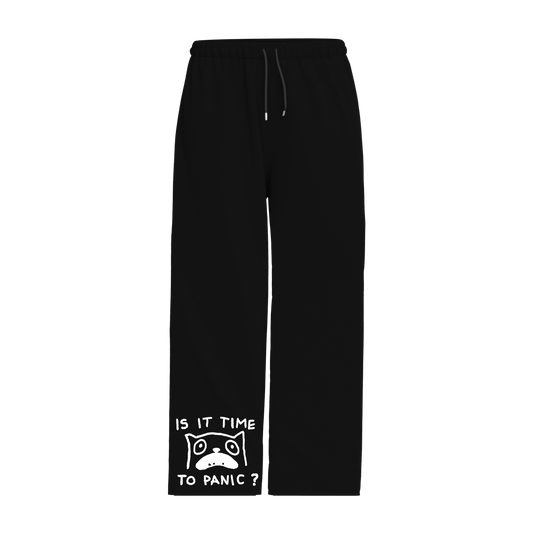 IS IT TIME TO PANIC? PANTS (BLACK)