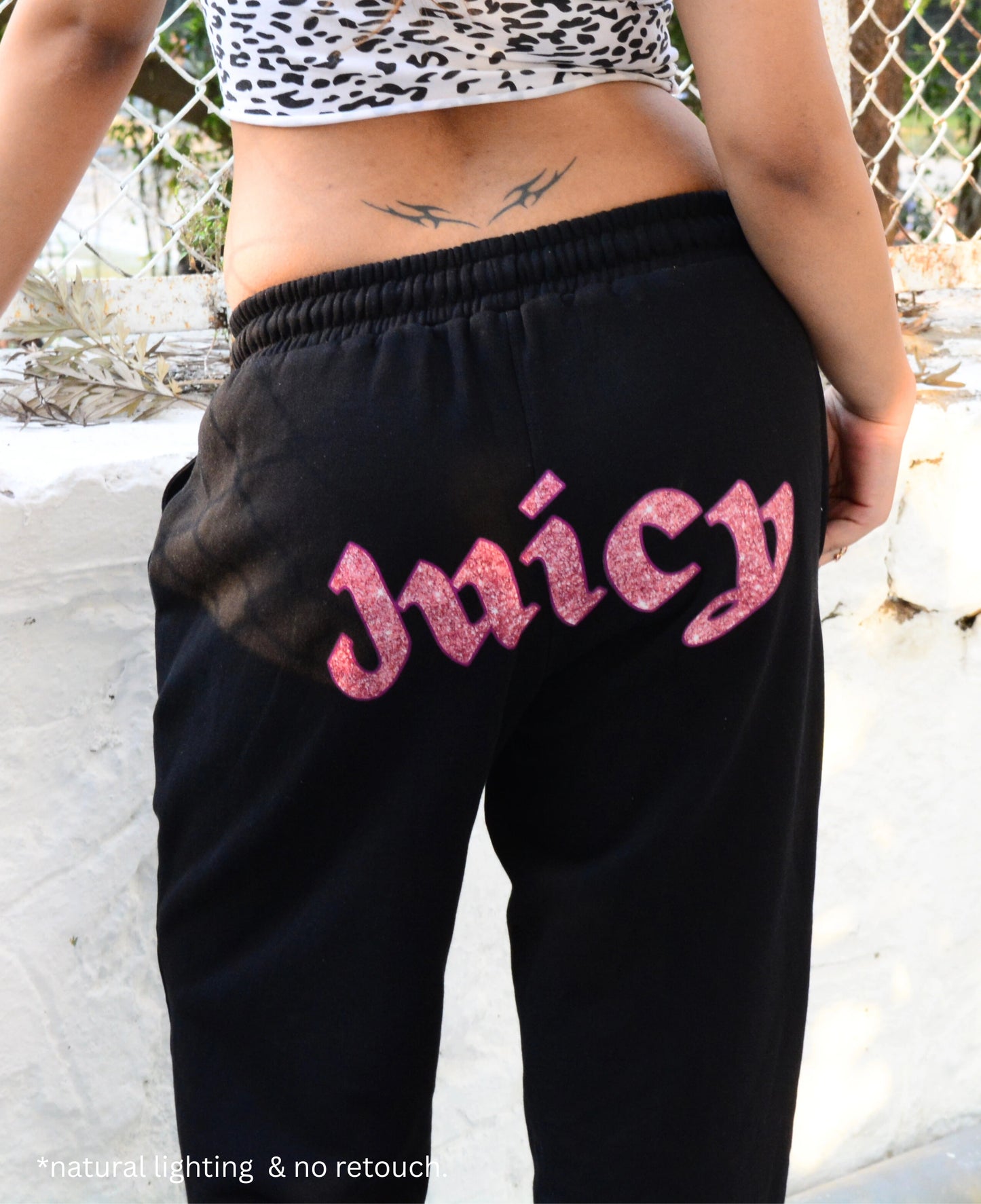 JUICY PANTS (BLACK)