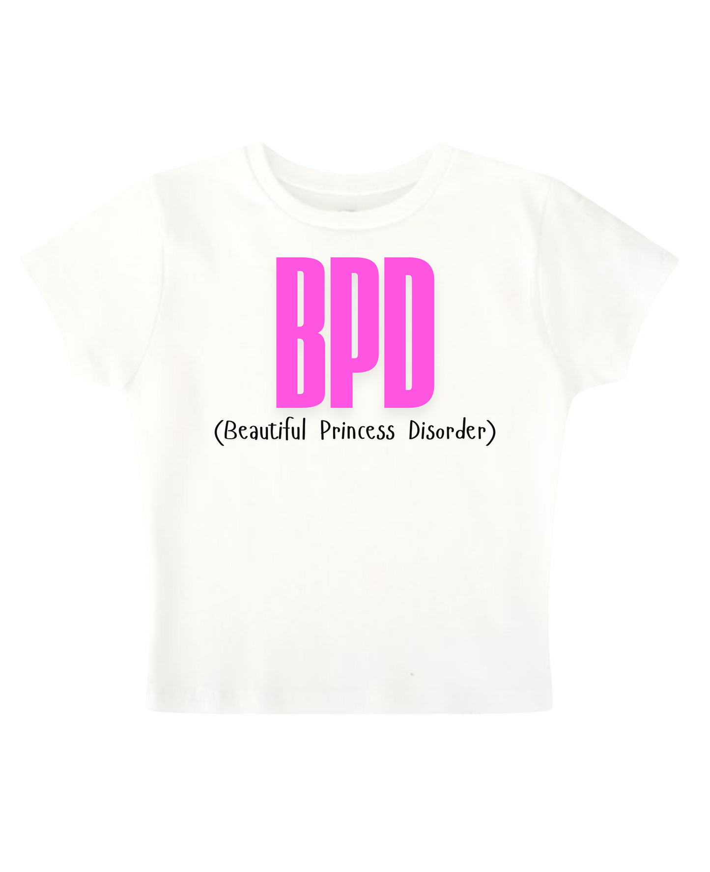 BPD BABY TEE (WHITE)