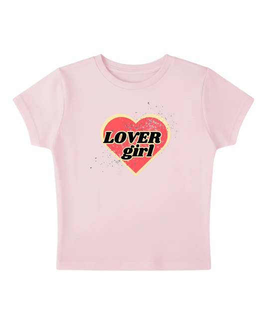 LOVER GIRL BABY TEE (PINK)