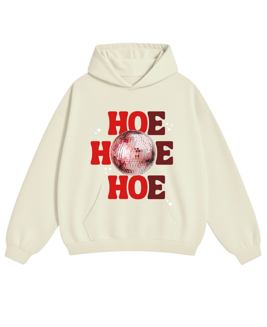 Ho Ho Ho - Cream Heavy-Duty Hoodie