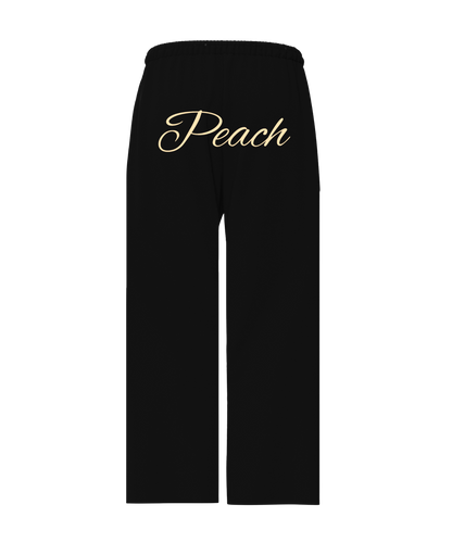 PEACH PANTS (BLACK)
