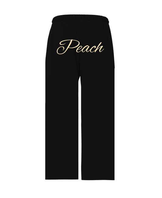 PEACH PANTS (BLACK)