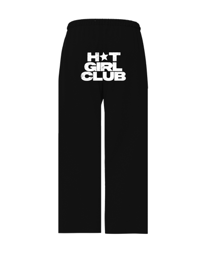HOT GIRL CLUB PANTS (BLACK)