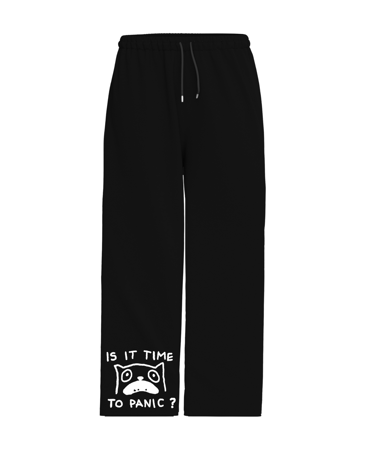 IS IT TIME TO PANIC? PANTS (BLACK)