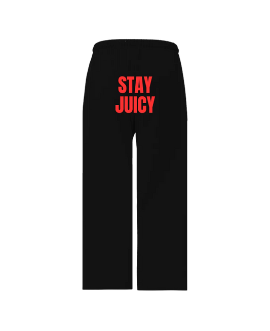 Stay Juicy Pants (Black)