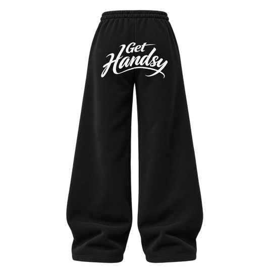 Get Handsy Sweatpants (White)