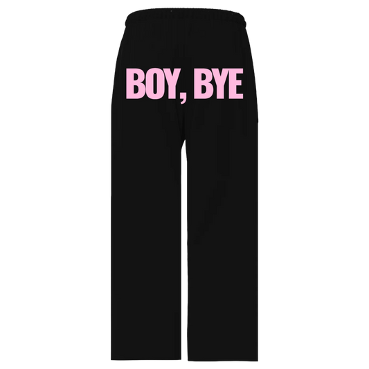 BOY BYE - Black Sweatpants