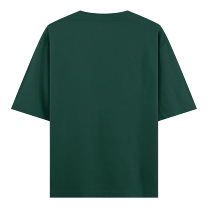 BOY BYE - Dark Green Oversized Tee 100% French Terry