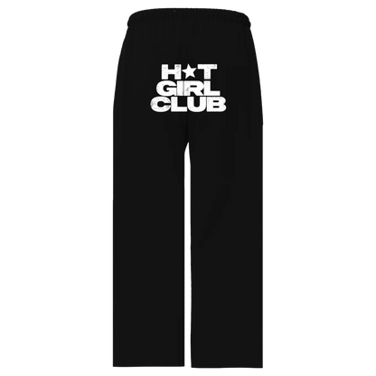 HOT GIRL CLUB - Black Sweatpants