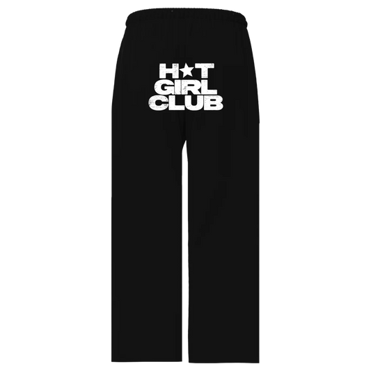 HOT GIRL CLUB - Black Sweatpants