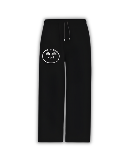 NO SLEEP CLUB - Black Sweatpants