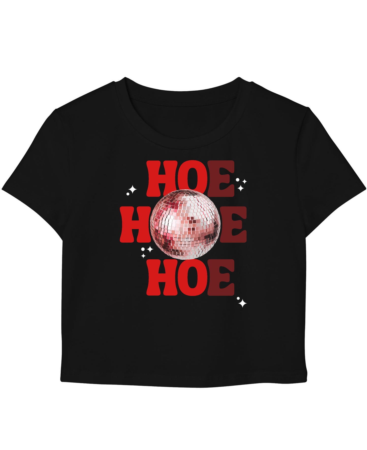 Black Baby Tee Front Design