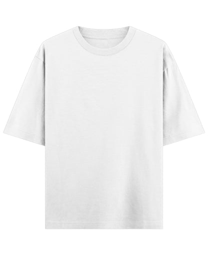 White Oversized T-shirt Front Design