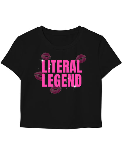 Black Baby Tee Front Design
