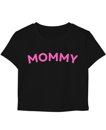 Black Baby Tee Front Design