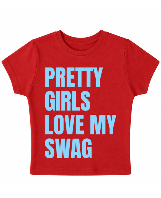 Red Baby Tee Front Design